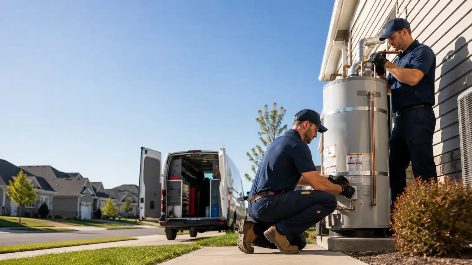 Water Heater Installation in Bradford, OH